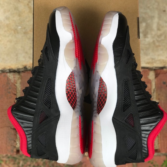Air Jordan Retro 11 Low IE Bred Size 10.5 & 11 - Picture 14 of 16